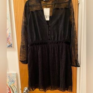 NWT Zara lace dress